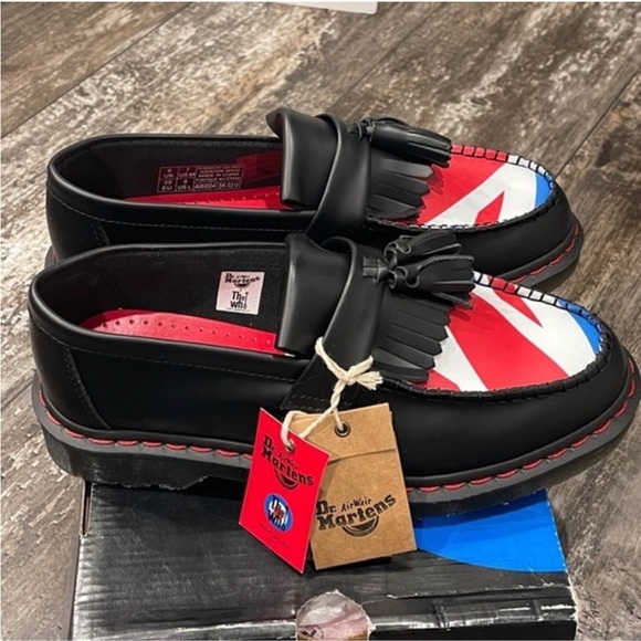 NIB Dr. Martens X The Who Adrian Loafer Limited Edition!🇬🇧🇬🇧🇬🇧 - Picture 9 of 10